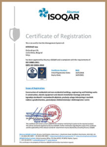 ISO 50001:2012 – uveden 2015